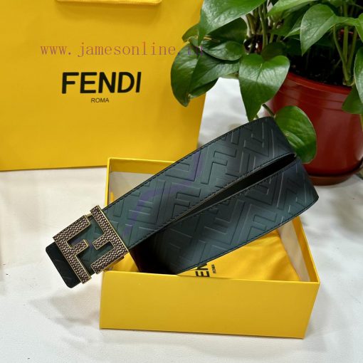 FENDL 40MM wide double-sided original calf leather with a single ruthenium palladium plated yb0mhjww - Image 6