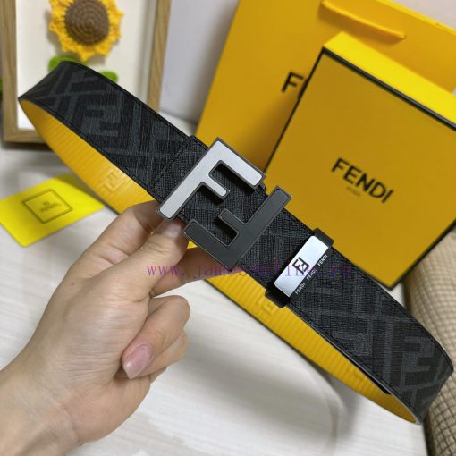 Fendi FENDIMaterial: Leather Belt with 100% Head Layer. The leather belt is guaranteed to be palzpfyz - Image 6