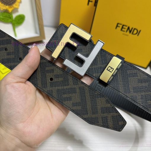 Fendi FENDIMaterial: Leather Belt with 100% Head Layer. The leather belt is guaranteed to be palzpfyz - Image 7
