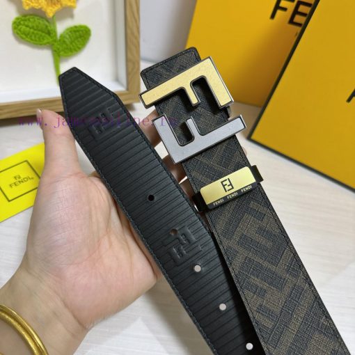 Fendi FENDIMaterial: Leather Belt with 100% Head Layer. The leather belt is guaranteed to be palzpfyz - Image 9