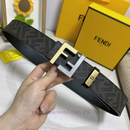 Fendi FENDIMaterial: Leather Belt with 100% Head Layer. The leather belt is guaranteed to be mdmniyya - Image 6