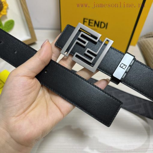 Fendi FENDIMaterial: Leather Belt with 100% Head Layer. The leather belt is guaranteed to be xzzvkxlz - Image 4