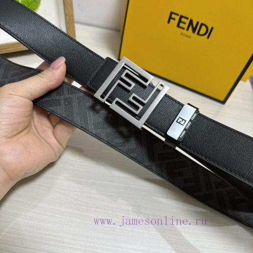 Fendi FENDIMaterial: Leather Belt with 100% Head Layer. The leather belt is guaranteed to be xzzvkxlz - Image 7