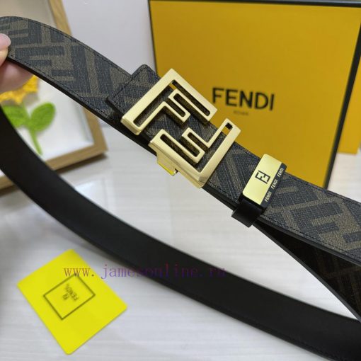 Fendi FENDIMaterial: Leather Belt with 100% Head Layer. The leather belt is guaranteed to be rj556q74 - Image 8