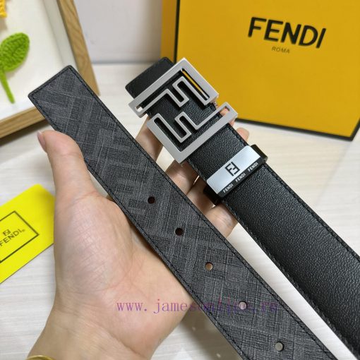 Fendi FENDIMaterial: Leather Belt with 100% Head Layer. The leather belt is guaranteed to be xzzvkxlz - Image 9