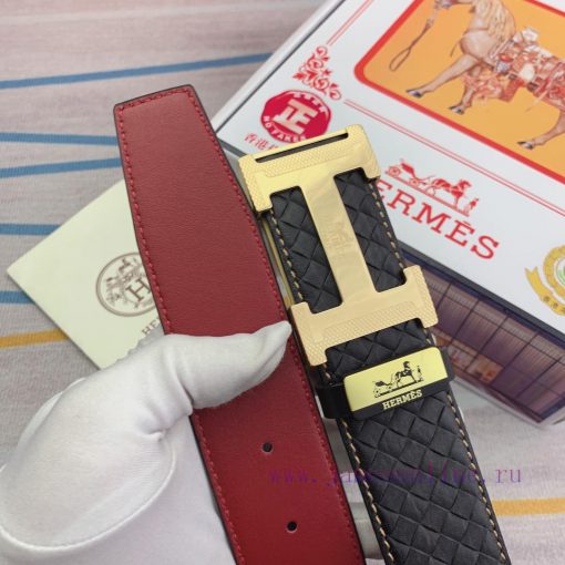 Hermes Hermès Material: Leather Belt with 100% Head Layer. The leather belt is guaranteed to ad992zcb - Image 8