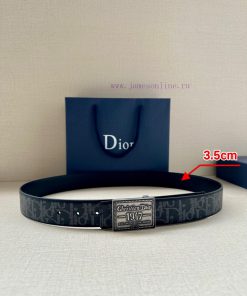 This 3.5cm wide waistband buckle is a new item from Dior, continuing the classic design and wwqzuqer