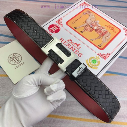 Hermes Hermès Material: Leather Belt with 100% Head Layer. The leather belt is guaranteed to hxewdape - Image 3
