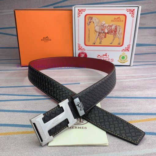Hermes Hermès Material: Leather Belt with 100% Head Layer. The leather belt is guaranteed to hxewdape - Image 5