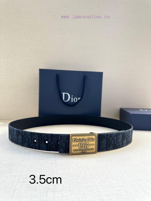 This 3.5cm wide waistband buckle is a new item from Dior, continuing the classic design and rvz972f3