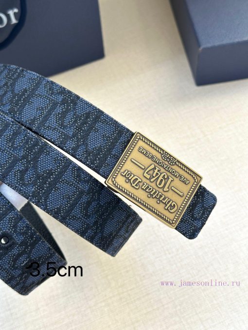 This 3.5cm wide waistband buckle is a new item from Dior, continuing the classic design and rvz972f3 - Image 4