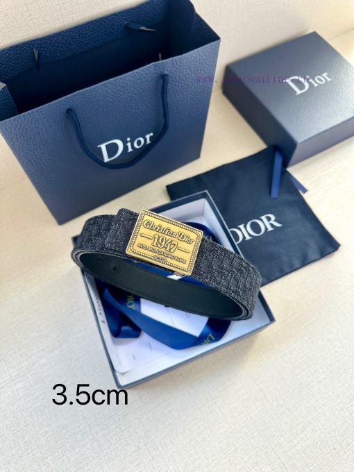 This 3.5cm wide waistband buckle is a new item from Dior, continuing the classic design and ceew2z91 - Image 7