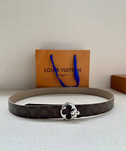 3.0-wide LV Flowergram Round double-sided belt interprets Louis Vuitton's classic elements f 9atfpqvu