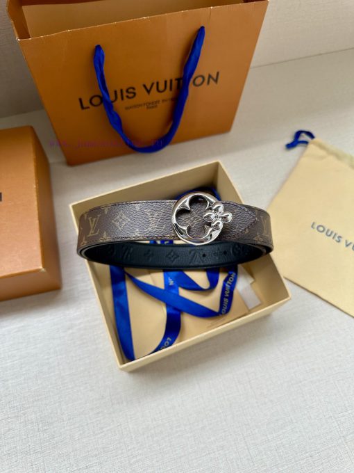 3.0-wide LV Flowergram Round double-sided belt interprets Louis Vuitton's classic elements f ztuzqxbw - Image 7