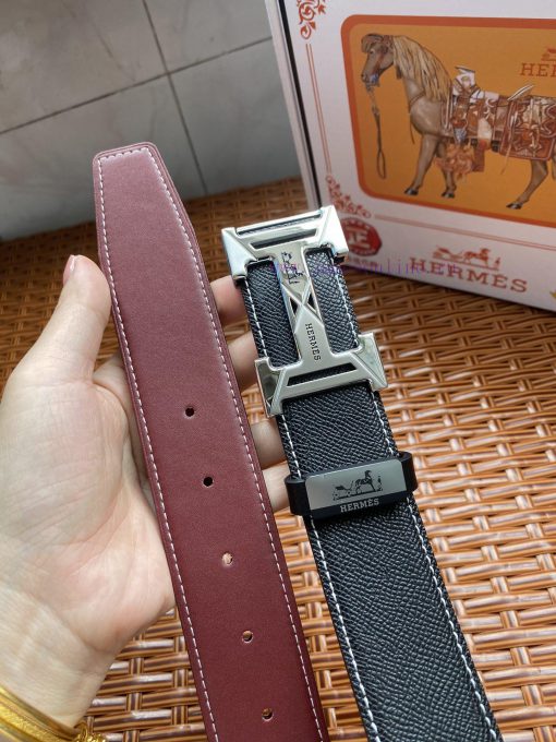 Hermes Hermès CMaterial: Leather Belt with 100% Head Layer. The leather belt is guaranteed t 47o8zb9r - Image 10