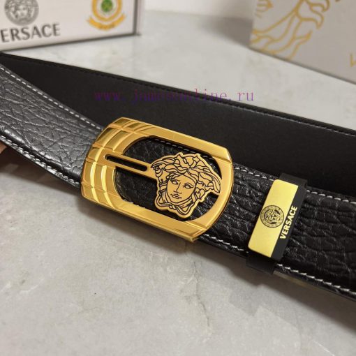 Versace. VersaceMaterial: Leather Belt with 100% Head Layer. The leather belt is guaranteed mz5fj0qa - Image 7