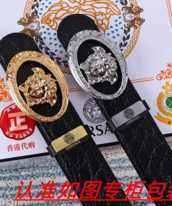 Versace. VersaceThe material is made of 100% top layer cowhide, ensuring that 24k pure steel n1f4a96g