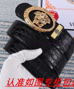 Versace. VersaceThe material is made of 100% top layer cowhide, ensuring that 24k pure steel qc0okj03