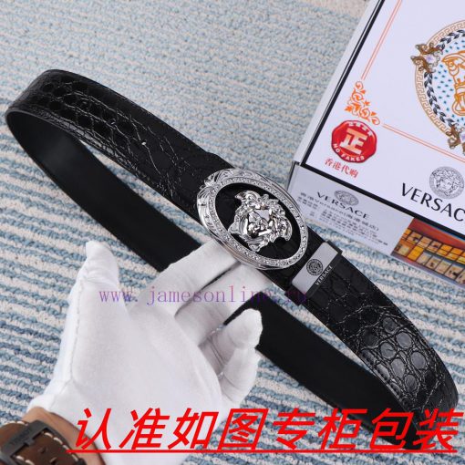 Versace. VersaceThe material is made of 100% top layer cowhide, ensuring that 24k pure steel n1f4a96g - Image 5