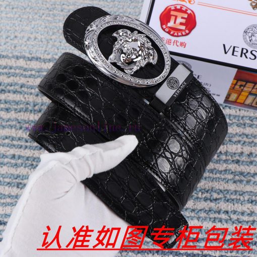 Versace. VersaceThe material is made of 100% top layer cowhide, ensuring that 24k pure steel n1f4a96g - Image 7