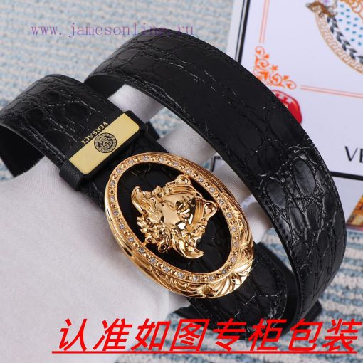 Versace. VersaceThe material is made of 100% top layer cowhide, ensuring that 24k pure steel qc0okj03 - Image 8