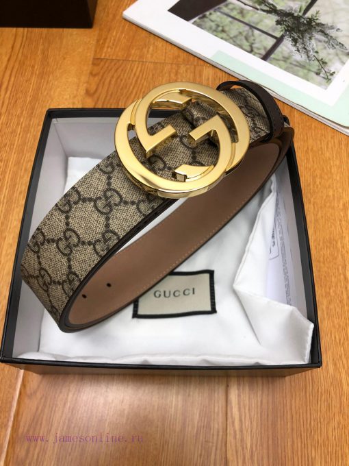 Gucci fabric, lined with top layer cowhide and frosted bottom Matching buckle, leather custo 2ej7lxqk - Image 2
