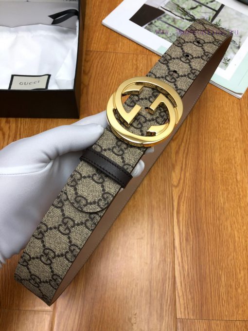 Gucci fabric, lined with top layer cowhide and frosted bottom Matching buckle, leather custo 2ej7lxqk - Image 4