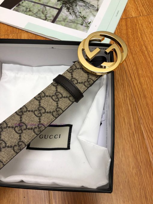 Gucci fabric, lined with top layer cowhide and frosted bottom Matching buckle, leather custo 2ej7lxqk - Image 7