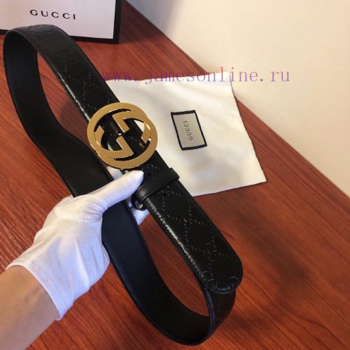 Comes with a complete set of GUCCI Italian made classic double G embossed imported cowhide b yfw2xkdq - Image 3
