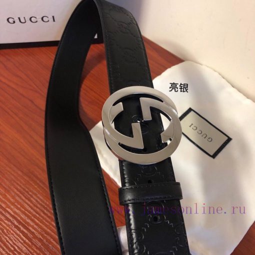 Comes with a complete set of GUCCI Italian made classic double G embossed imported cowhide b kyib63zh - Image 4