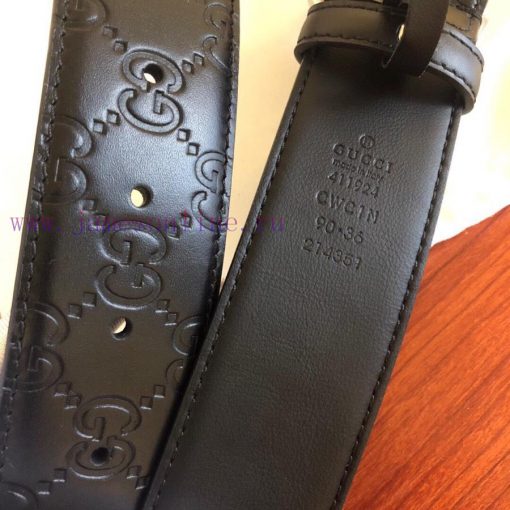 Comes with a complete set of GUCCI Italian made classic double G embossed imported cowhide b kyib63zh - Image 8