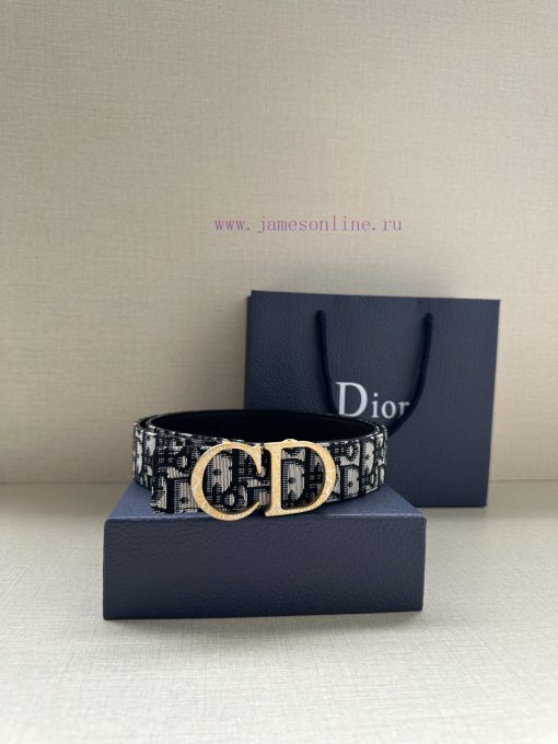 This 35mm double-sided belt with a width of 3.5cm combines elegant temperament with modern s fzx46x3c - Image 6