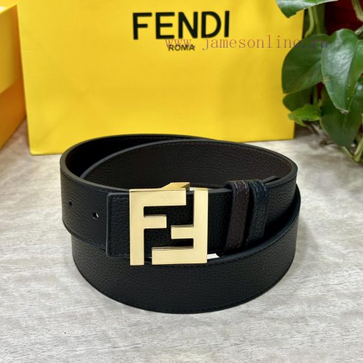 FENDL 40MM wide double-sided original calf leather with a single ruthenium palladium plated qxxyfhji - Image 3