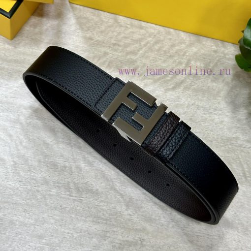 FENDL 40MM wide double-sided original calf leather with a single ruthenium palladium plated wvwzkfq6 - Image 5