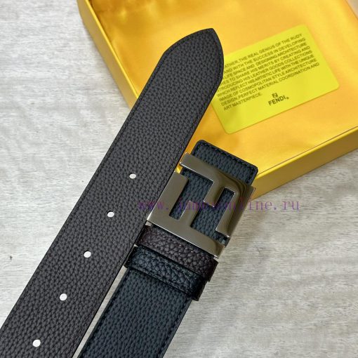 FENDL 40MM wide double-sided original calf leather with a single ruthenium palladium plated wvwzkfq6 - Image 8