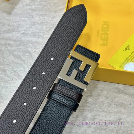 FENDL 40MM wide double-sided original calf leather with a single ruthenium palladium plated nz83yg8n - Image 8