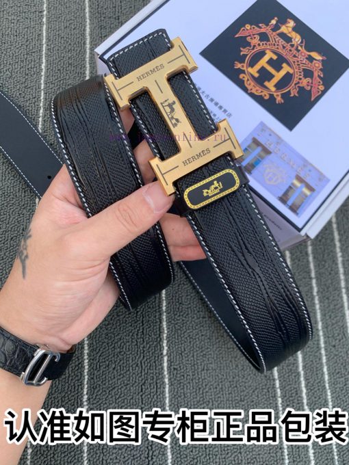 Belt Hermes Her...mes️The waistband is made of 100% cowhide, ensuring genuine leather. The 2 faigjn1w - Image 3