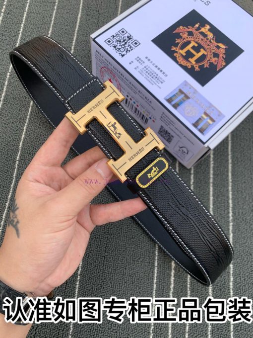 Belt Hermes Her...mes️The waistband is made of 100% cowhide, ensuring genuine leather. The 2 faigjn1w - Image 6