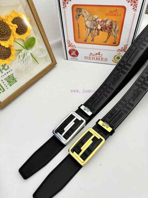 Hermes Hermès  Material: Leather Belt with 100% Head Layer. The leather belt is guaranteed t e9cz68xd - Image 10