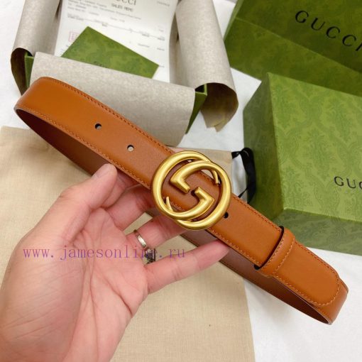 This leather belt from GUC~CI is paired with a classic G buckle, and its appearance is inspi 0hwhhojh - Image 7