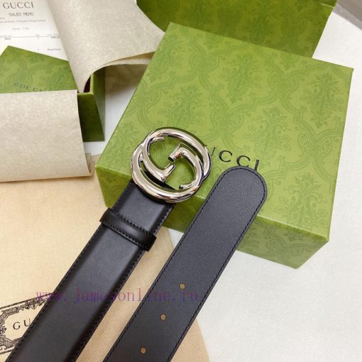 This leather belt from GUC~CI is paired with a classic G buckle, and its appearance is inspi js2rrl8j - Image 9