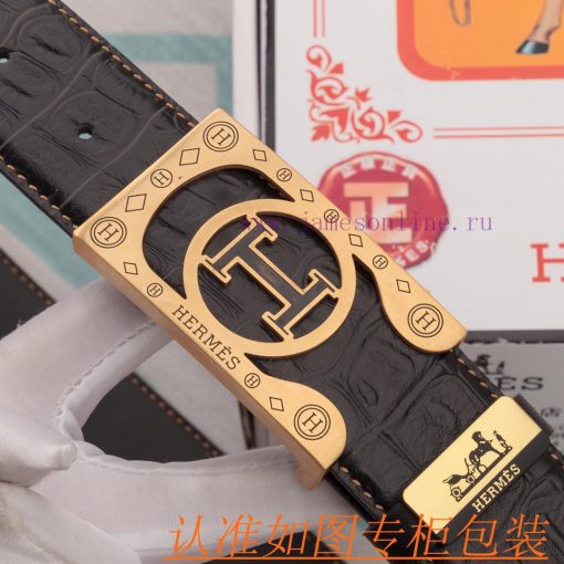 Belt, belt, Aimaishi cowhide beltMen's belt material: 100% head layer cowhide belt, guarante s9tnu11o - Image 6