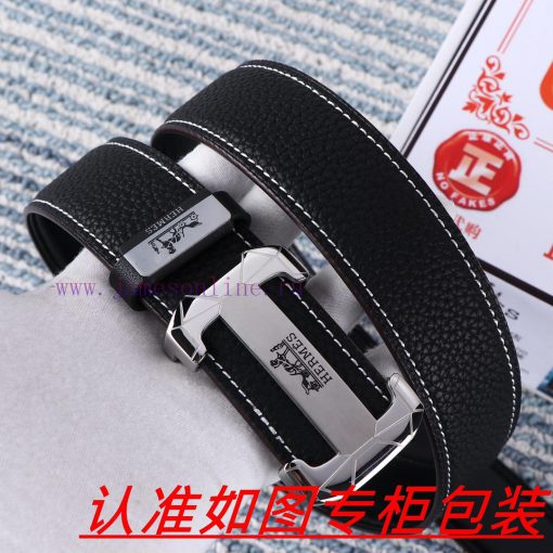 Men's belt HermesMen's leather belt is made of 100% head layer cowhide, ensuring that the 24 ngpsjwv7 - Image 4