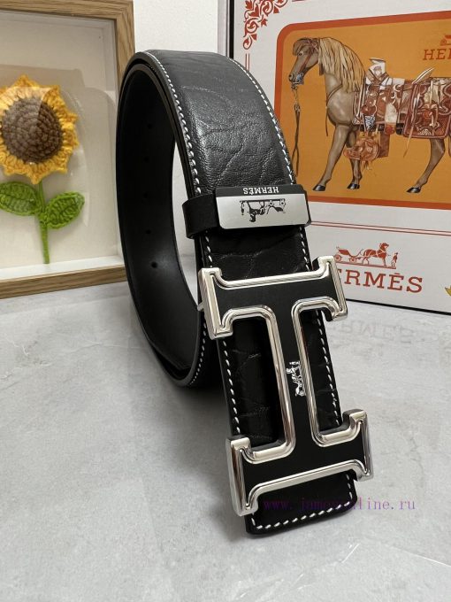 Hermes Hermès  Material: Leather Belt with 100% Head Layer. The leather belt is guaranteed t i64mrgsw