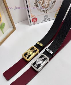 Versace. VersaceMaterial: Leather Belt with 100% Head Layer. The leather belt is guaranteed 0w3t5hxm