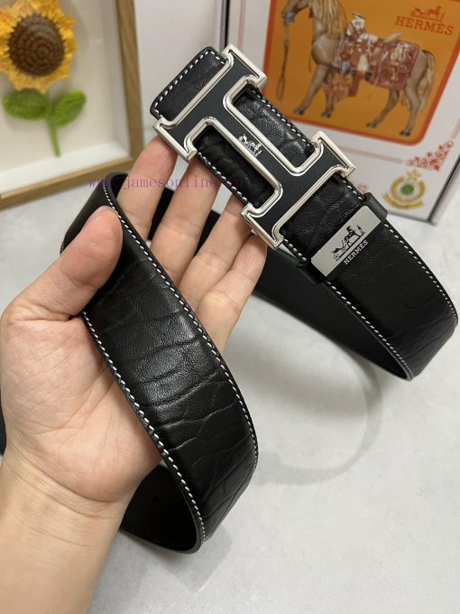 Hermes Hermès  Material: Leather Belt with 100% Head Layer. The leather belt is guaranteed t i64mrgsw - Image 5