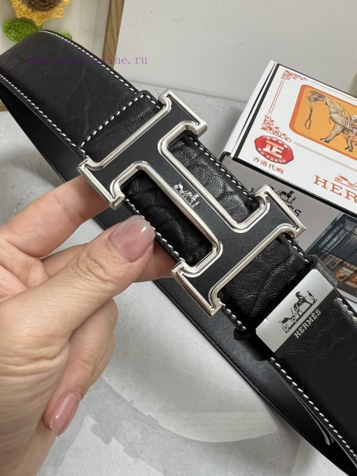 Hermes Hermès  Material: Leather Belt with 100% Head Layer. The leather belt is guaranteed t i64mrgsw - Image 7