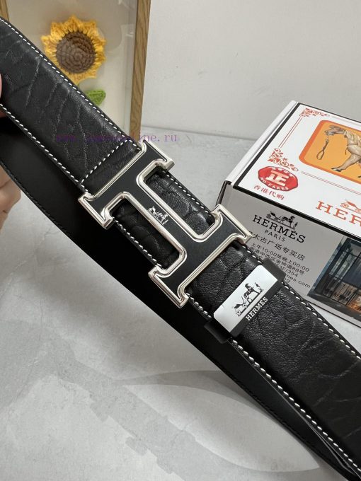 Hermes Hermès  Material: Leather Belt with 100% Head Layer. The leather belt is guaranteed t i64mrgsw - Image 8