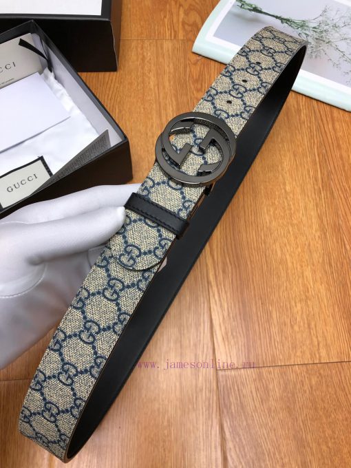 Gucci fabric, lined with a top layer of calf leather sole Paired with a rotating buckle Cust 3jc9ra59 - Image 5