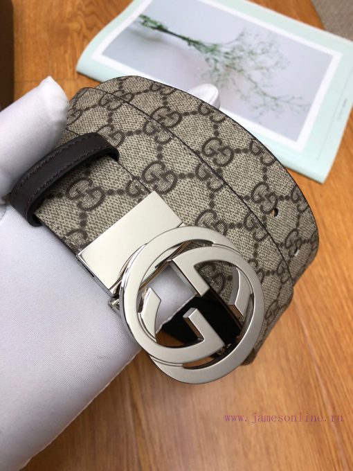 Gucci fabric, lined with a top layer of calf leather sole Paired with a rotating buckle Cust 98zxfmoz - Image 4